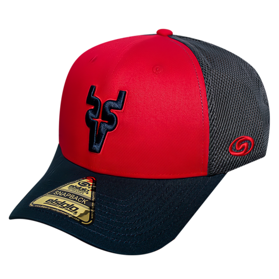 Gorra Venados SB Malla Rojo/Mno/Gris