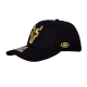 Gorra Venados Flex Premium Negra V Dorado