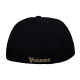 Gorra Venados Flex Premium Negra V Dorado