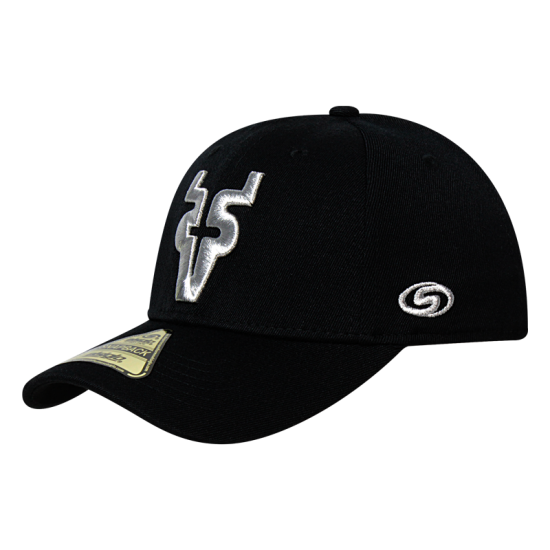 Gorra Venados Premium Negra V Plata