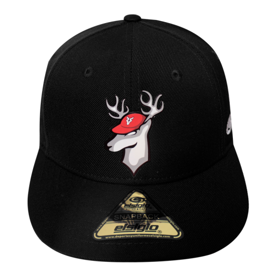 Gorra Venados Premium Negro Venado