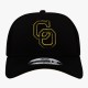 Gorra Yaquis MDV19 Negra CO Gold