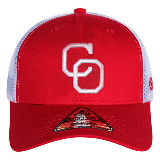 Gorra Yaquis SB Malla Rojo/Bco CO