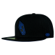 Gorra Yaquis Fitted Negro 21-22