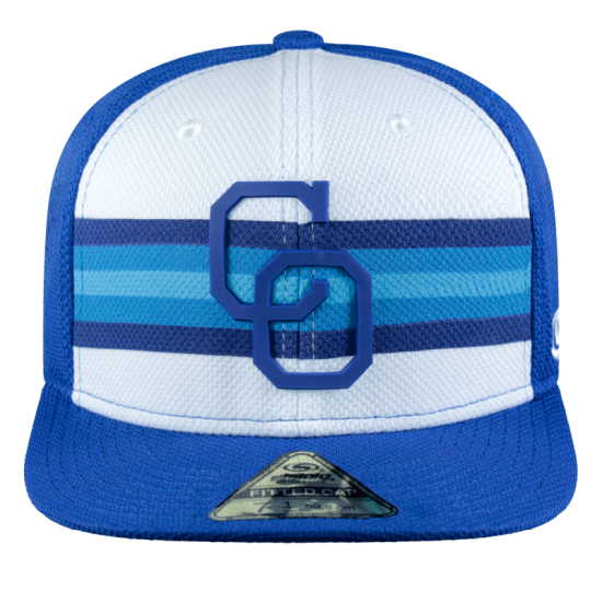 Gorra Yaquis Fitted Sublimada Rayada 21-22