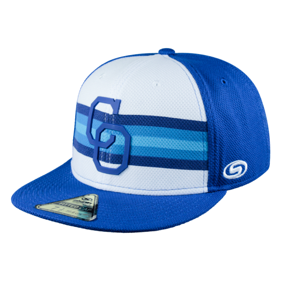 Gorra Yaquis Fitted Sublimada Rayada 21-22