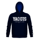 Hoodie Yaquis Marino Dama 22-23