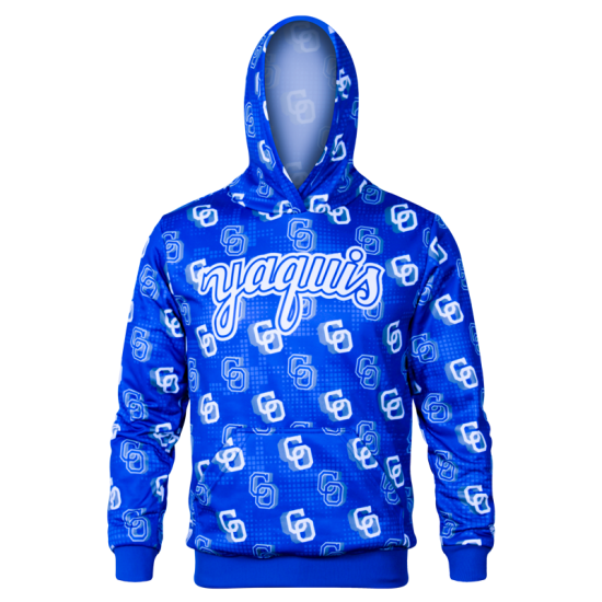 Hoodie Yaquis Sub Logos Dama 22-23