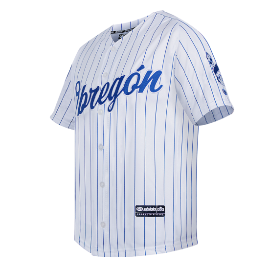 Jersey Yaquis Obregón Blanca Rayada Caballero 22-23