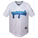 Jersey Yaquis Blanco Rayado Infantil 23-24