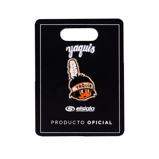 Pin Yaquis Carita Retro