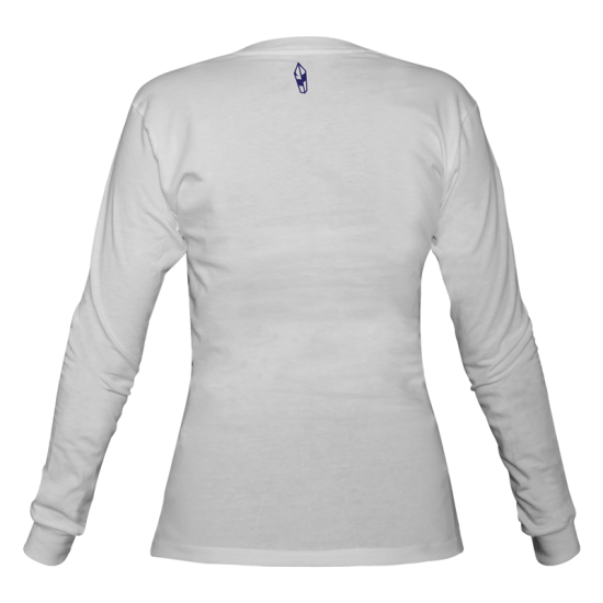 Playera Yaquis M/L Blanco CO Dama