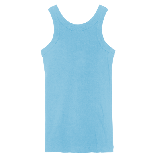 Playera Yaquis Tank Top Cielo Dama