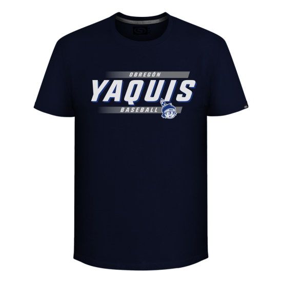 Playera Yaquis Marino JP35 Caballero