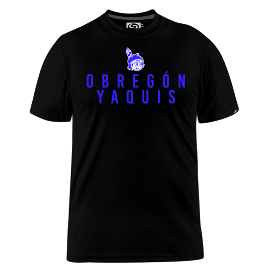 Playera Yaquis JP34 Negro Caballero