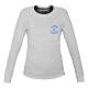 Playera Yaquis M/L Blanco CO Dama